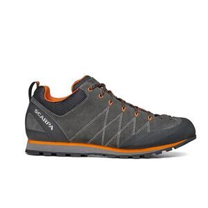 Scarpa Mens Crux Athletic Shoes US 10 1/3M EU 43 1/2 Grey Orange Leather NIB